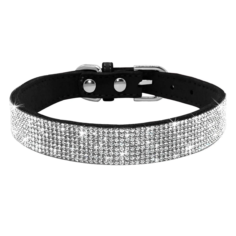 Cat Collar Adjustable Leather Bowknot