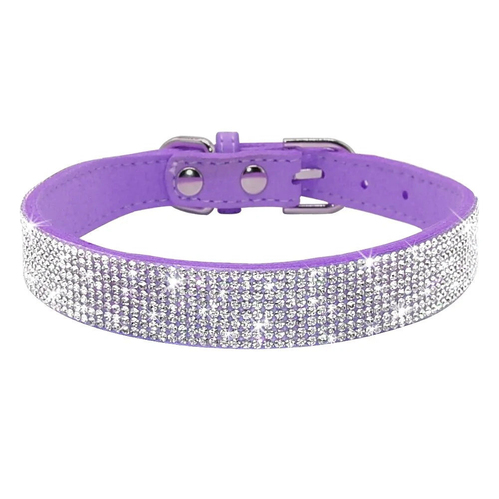 Cat Collar Adjustable Leather Bowknot