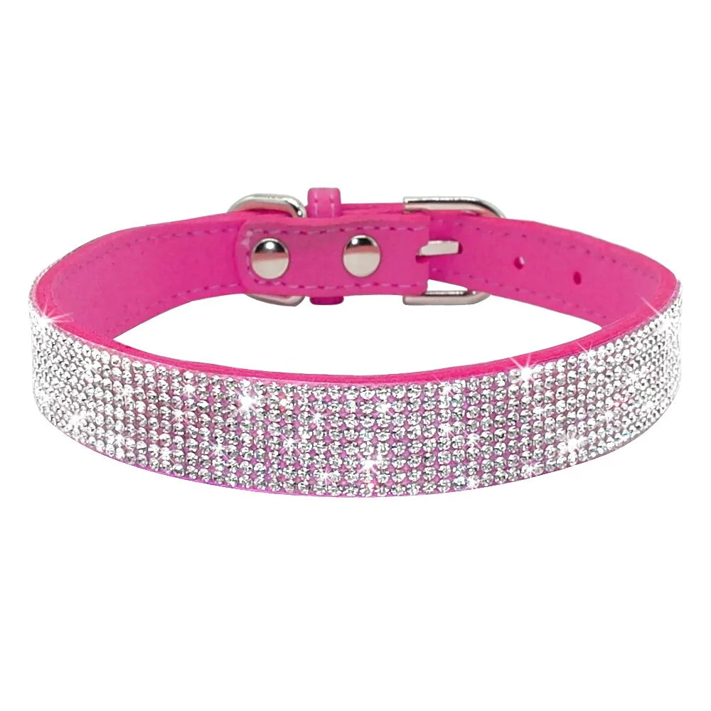 Cat Collar Adjustable Leather Bowknot