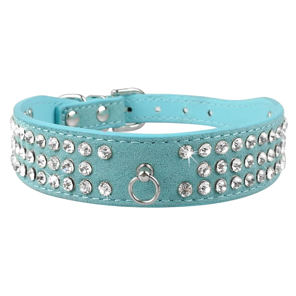 Cat Collar Adjustable Leather Bowknot