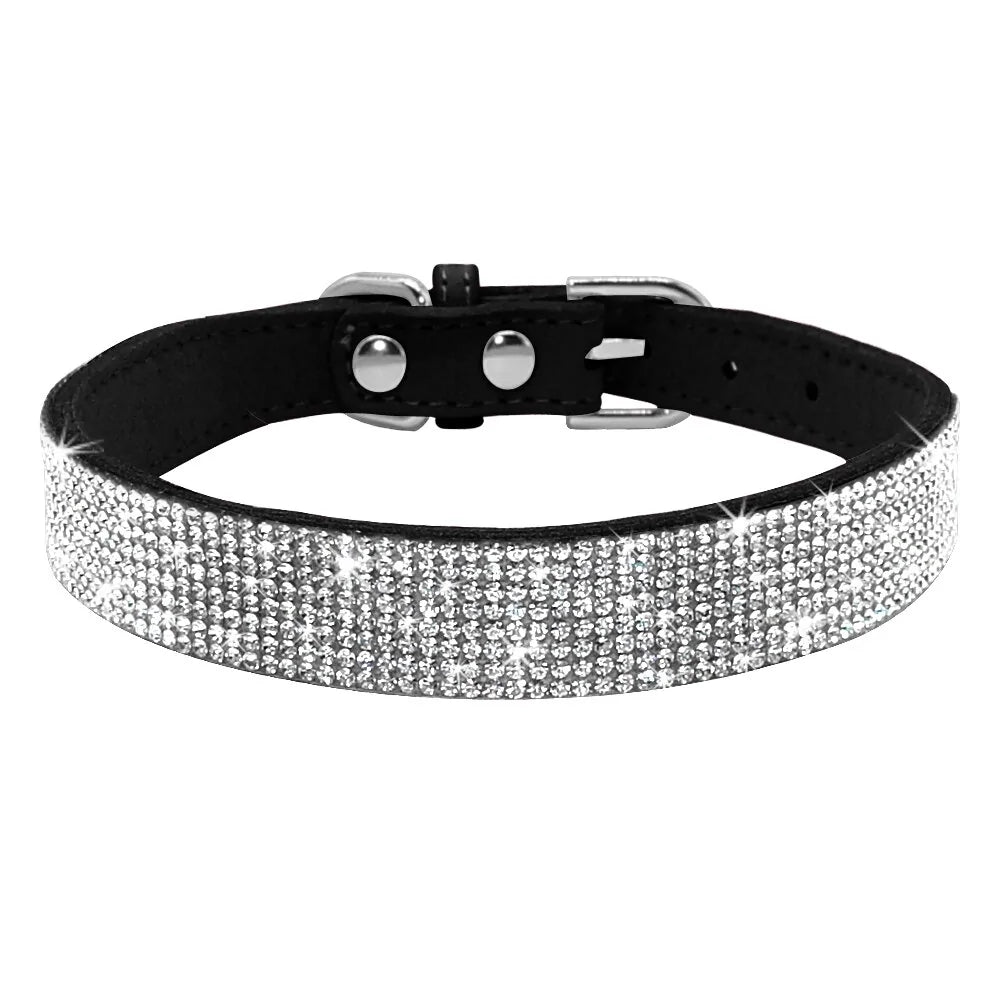 Cat Collar Adjustable Leather Bowknot